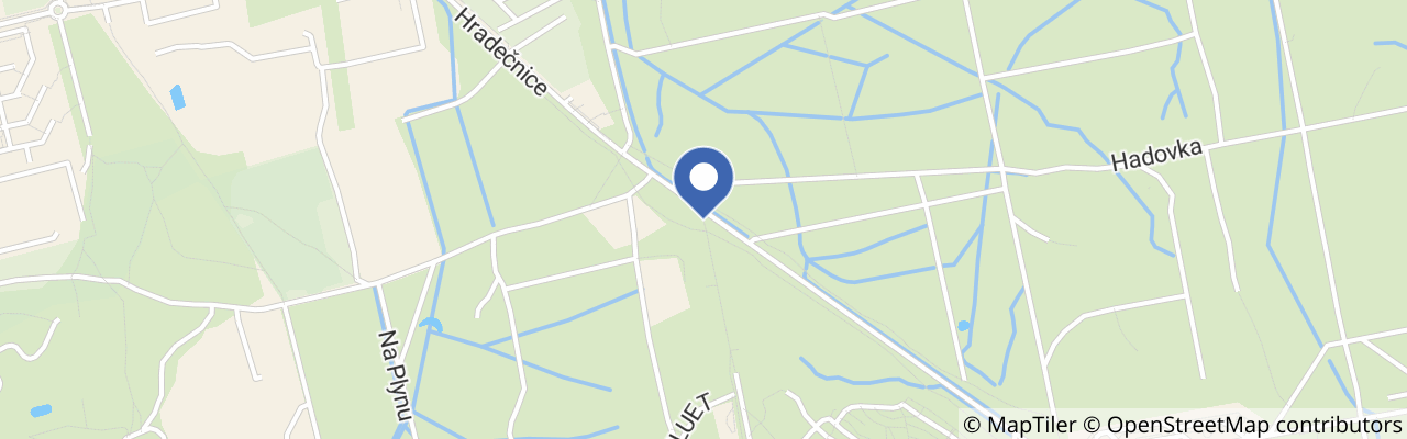 Mapa - Stezka siluet Hradec Králové