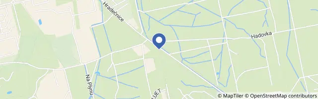 Mapa - Stezka siluet Hradec Králové