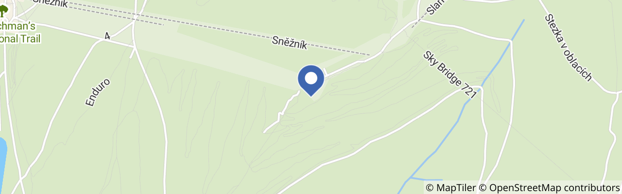 Mapa - Stezka v oblacích Dolní Morava