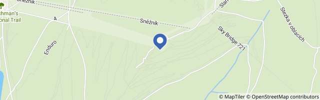 Mapa - Stezka v oblacích Dolní Morava