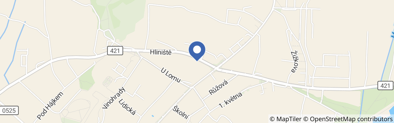 Mapa - Penzion Panorama