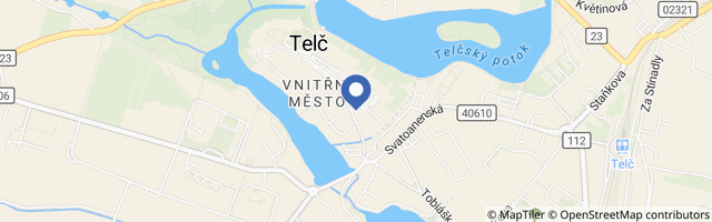 Mapa - Telčský dům