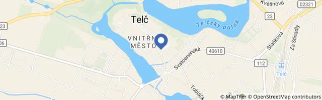 Mapa - Telčský dům