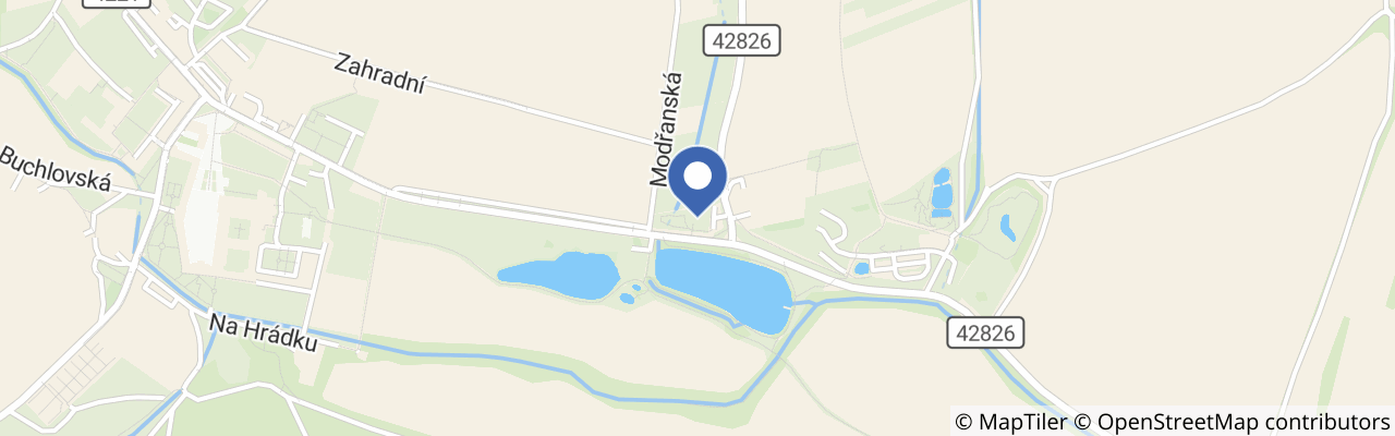 Mapa - Terárium Modrá