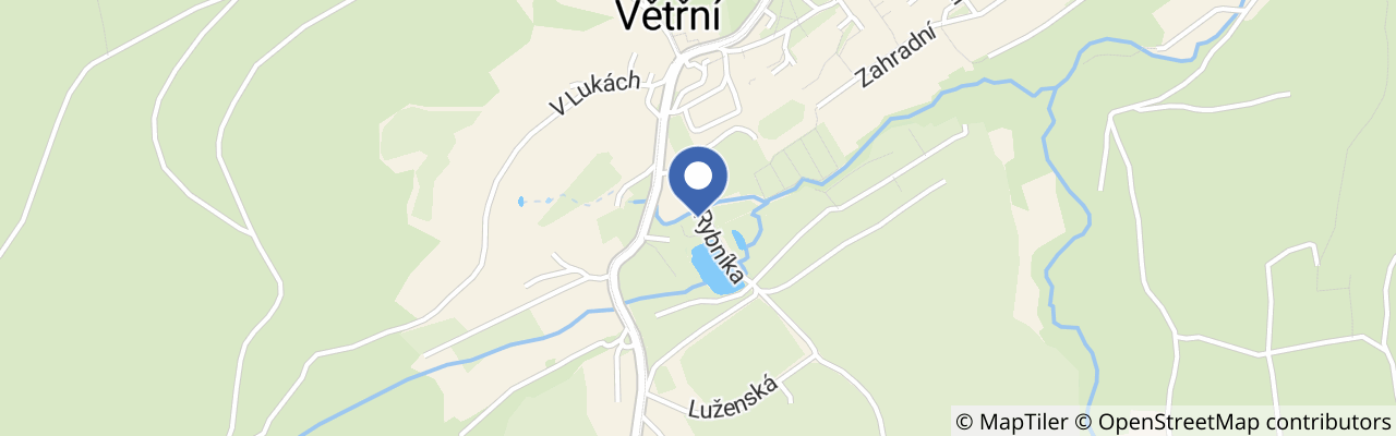 Mapa - Penzion Regina