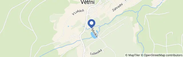 Mapa - Penzion Regina