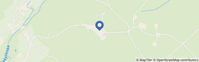 Mapa - Tvrz a vojenské opevnění Hanička