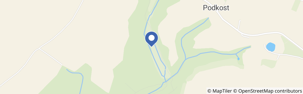 Mapa - Údolí Plakánek