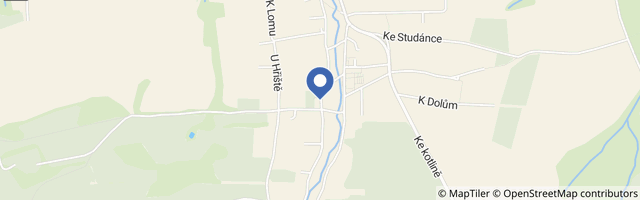 Mapa - Včelařský naučný areál Chlebovice