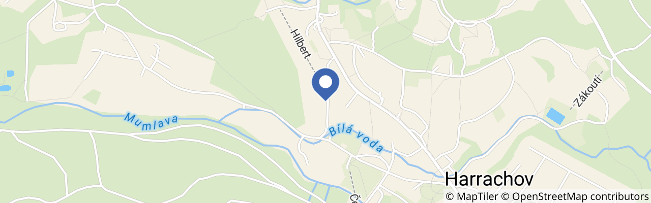 Mapa - Vertical Park Harrachov