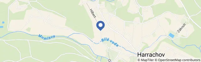 Mapa - Vertical Park Harrachov