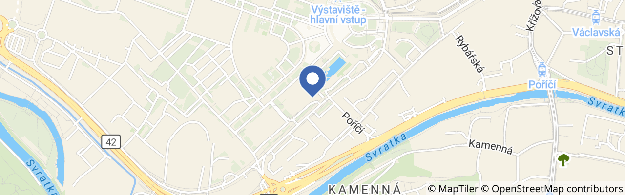 Mapa - VIDA! Science centrum Brno