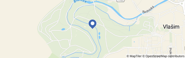 Mapa - Vlašimský zámecký park