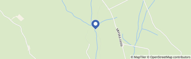 Mapa - Vodopády Jedlové