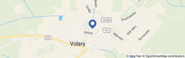 Mapa - Volarské muzeum
