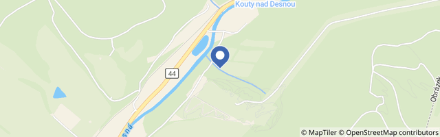 Mapa - Volnočasový areál Kareš