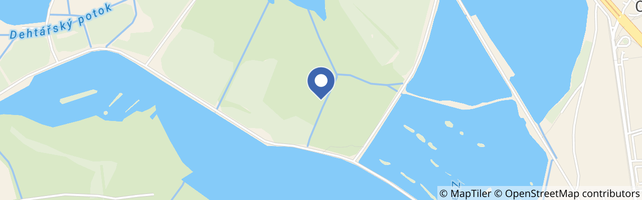 Mapa - Vrbenské rybníky