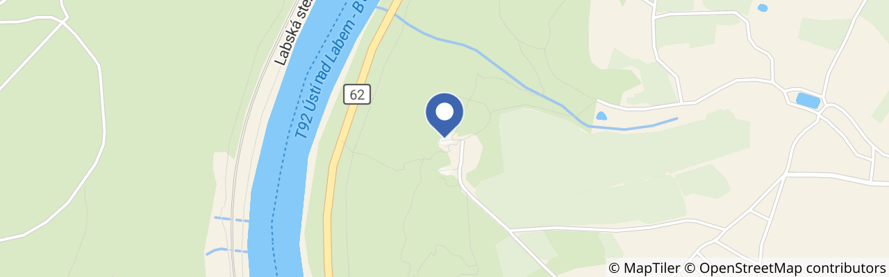 Mapa - Vyhlídka Belveder