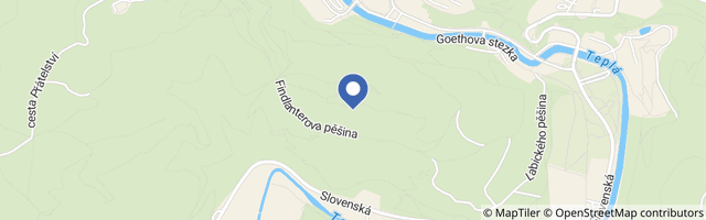 Mapa - Vyhlídka Karla IV.