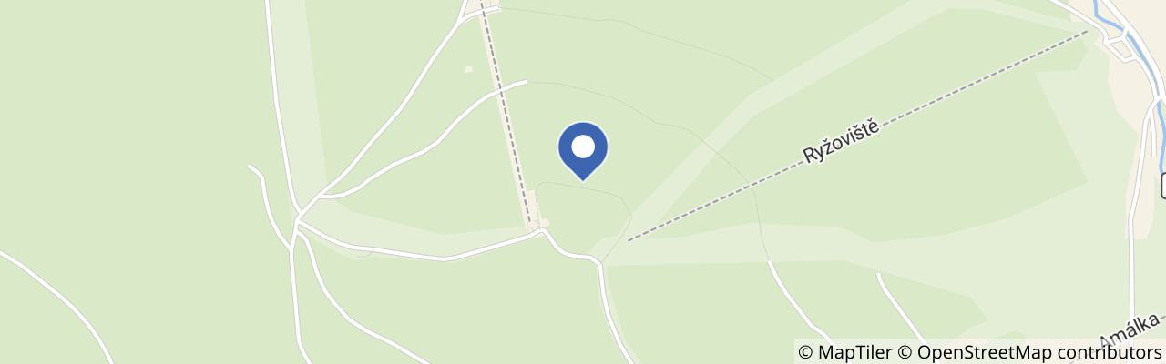 Mapa - Vycházkové trasy na vrcholu Čertovy hory