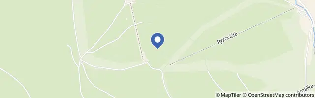 Mapa - Vycházkové trasy na vrcholu Čertovy hory