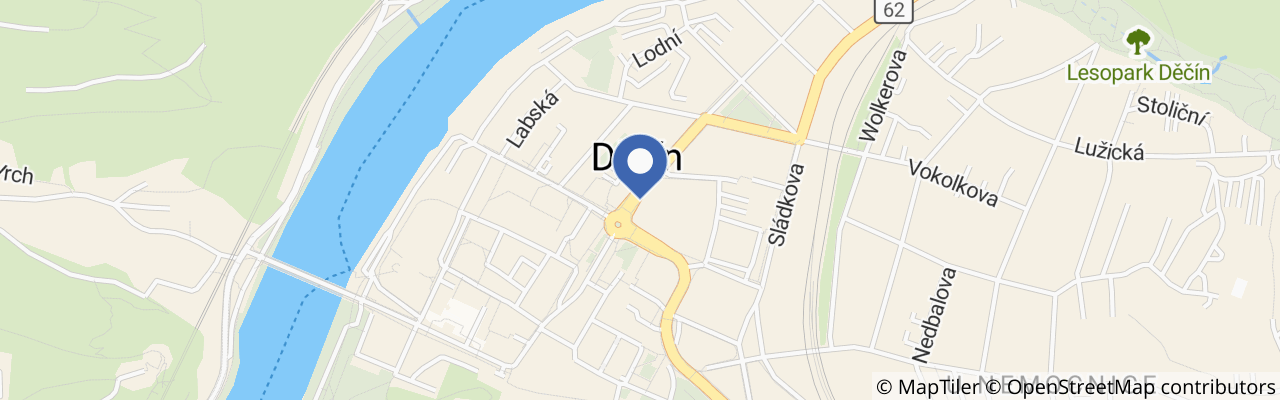 Mapa - Výlet po cyklostezce z Děčína do Dolního Žlebu