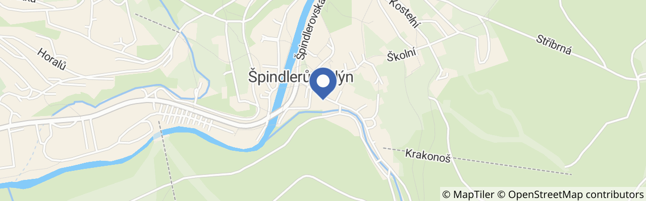 Mapa - Yellow Point Špindlerův Mlýn