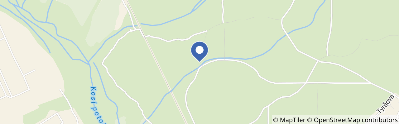 Mapa - Z Mariánských lázní k Medvědímu prameni