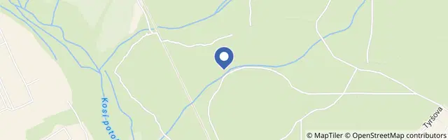 Mapa - Z Mariánských lázní k Medvědímu prameni