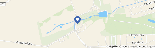 Mapa - Mufovo dětské hřiště v areálu zámeckého parku Ctěnice