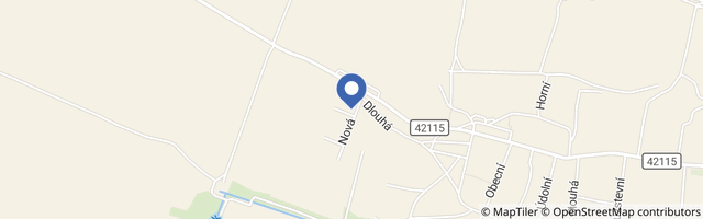 Mapa - Apartmány Přítluky