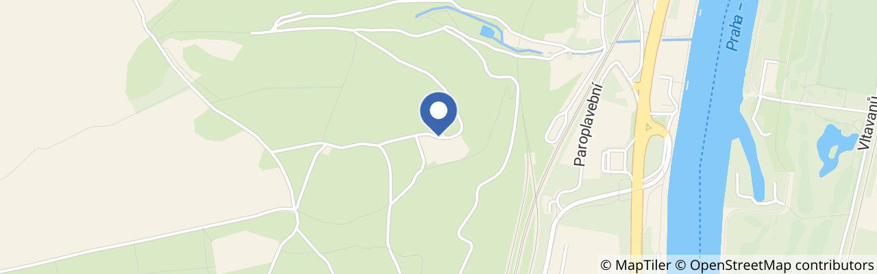 Mapa - Zoo koutek Malá Chuchle