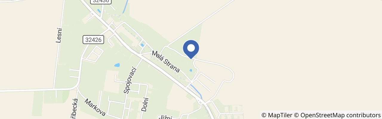 Mapa - Zoo park Stěžery