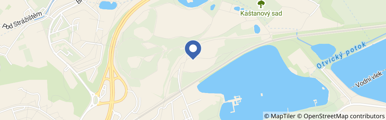 Mapa - Zoopark Chomutov