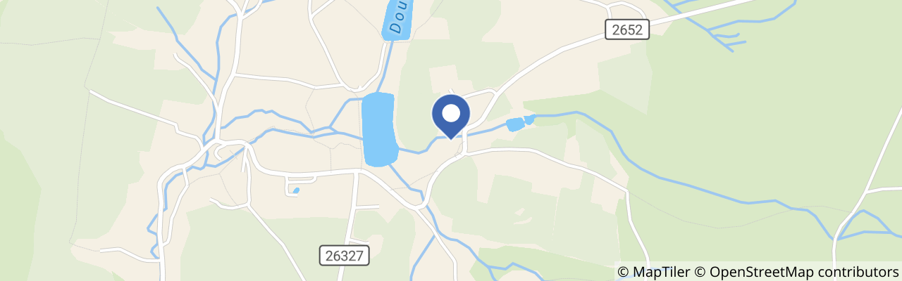 Mapa - Běžkařské trasy Doubice