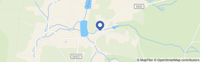 Mapa - Běžkařské trasy Doubice