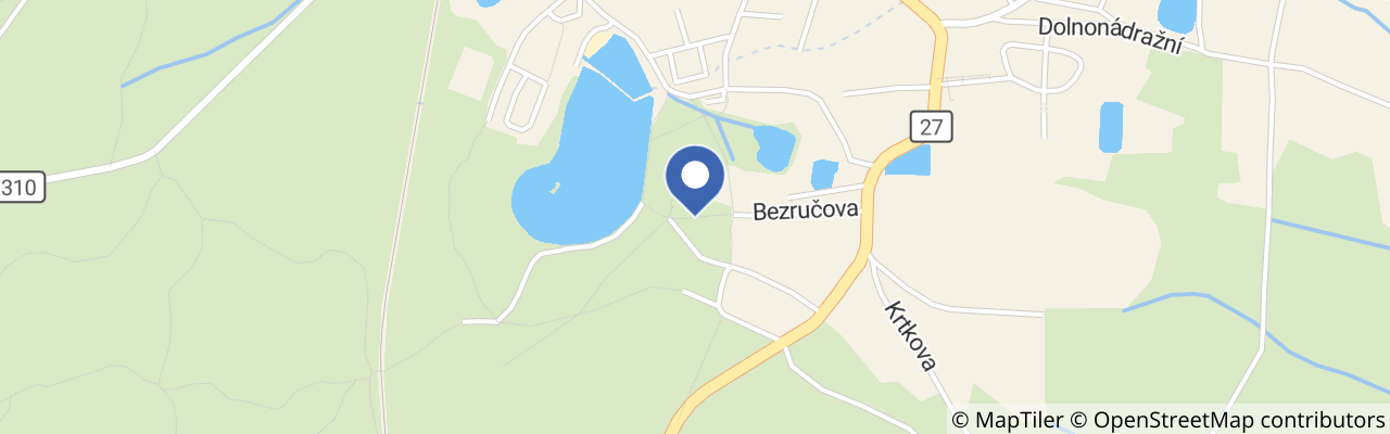 Mapa - Bludiště Osek