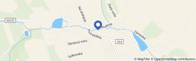 Mapa - Brtounova chalupa Bystré