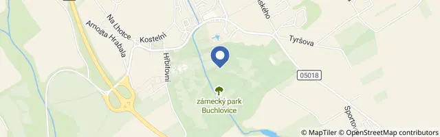 Mapa - Buchlovice