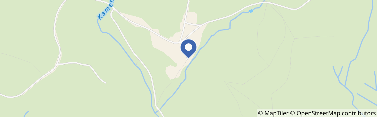 Mapa - Bývalá sklářská osada Kristiánov