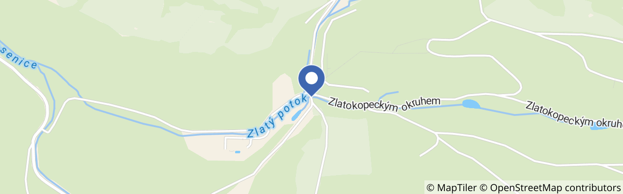 Mapa - Cesta zlatokopů