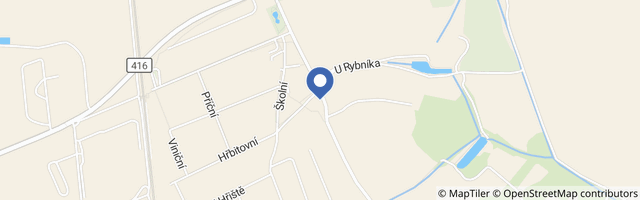 Mapa - Hotel Žabčice