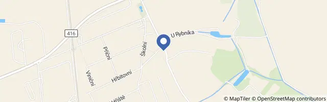 Mapa - Hotel Žabčice