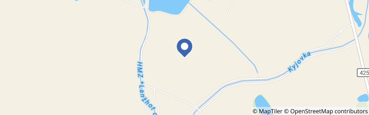 Mapa - Cyklotrasa Moravská stezka