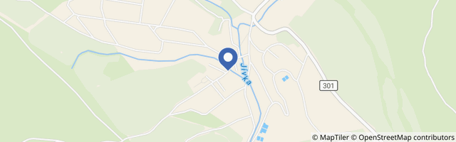 Mapa - Cyklotrasa z Radvanic k Sla­tinskému mlýnu