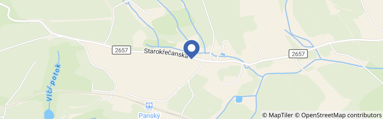 Mapa - Apartmán U Mluvících Kamenů