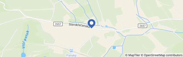 Mapa - Apartmán U Mluvících Kamenů