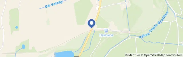 Mapa - Čertova naučná stezka