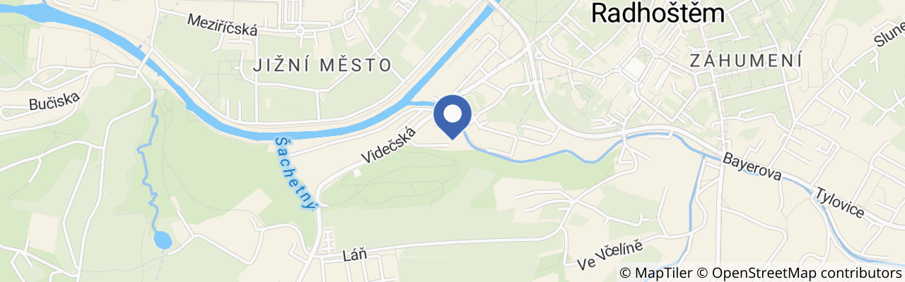 Mapa - Dětské pohádkové lázně