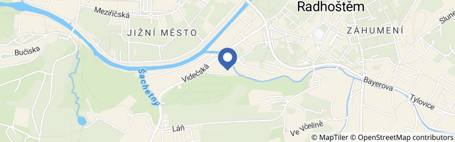 Mapa - Dětské pohádkové lázně